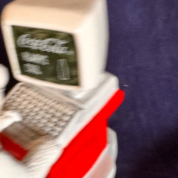 Coca Cola Bear Figuring Always a Computer Operator - Picture 3 of 7
